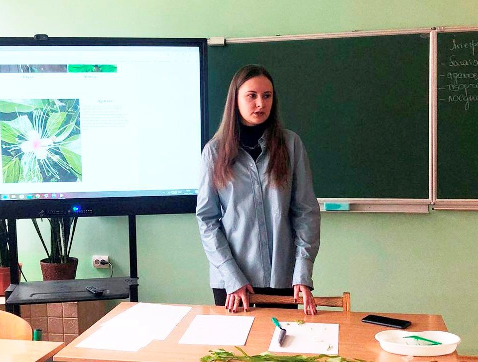 Педагог Тернопільської приватної школи Монтессорі Вікторія Чисельська